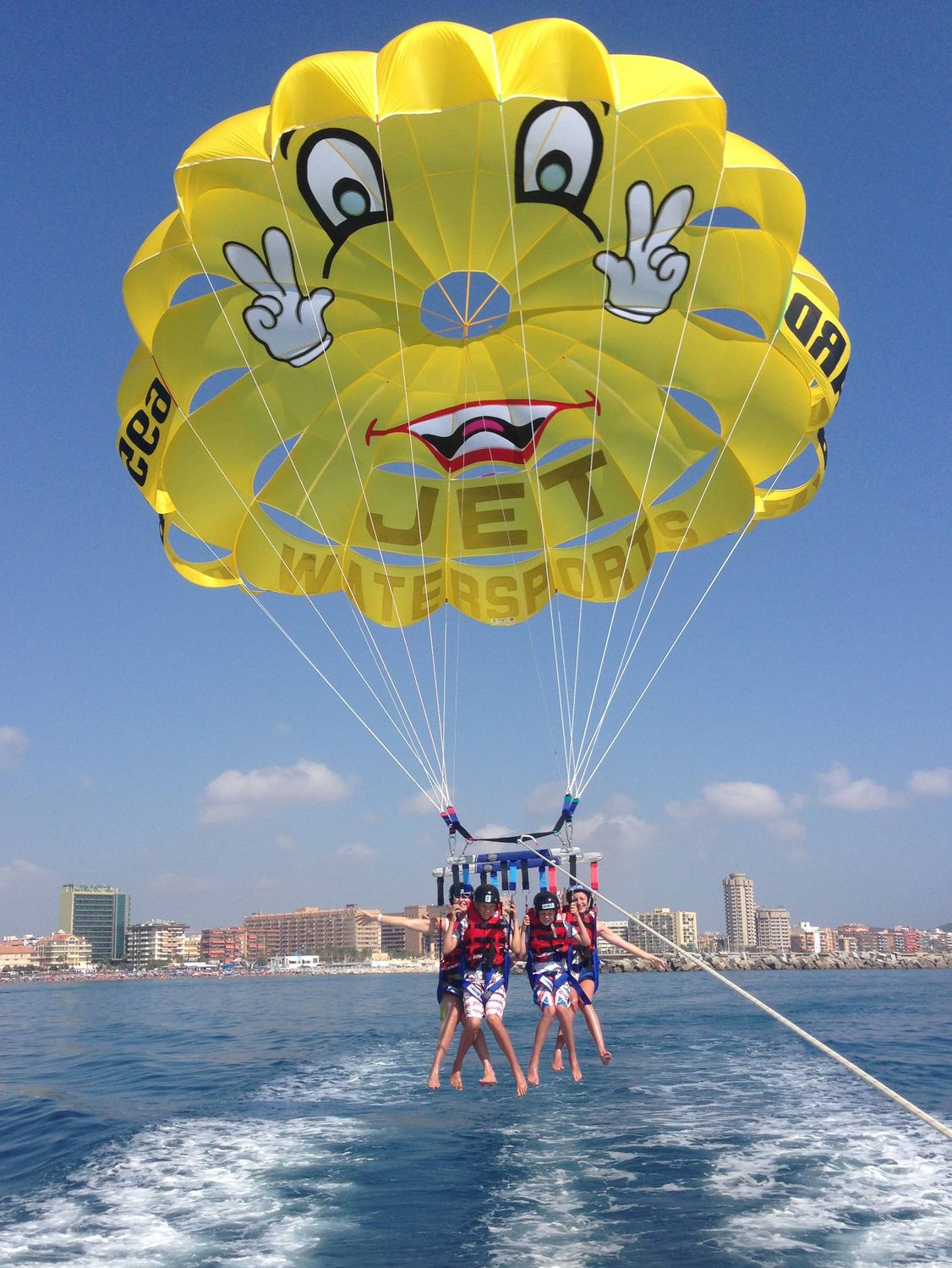 parachute ascensionnel a 4