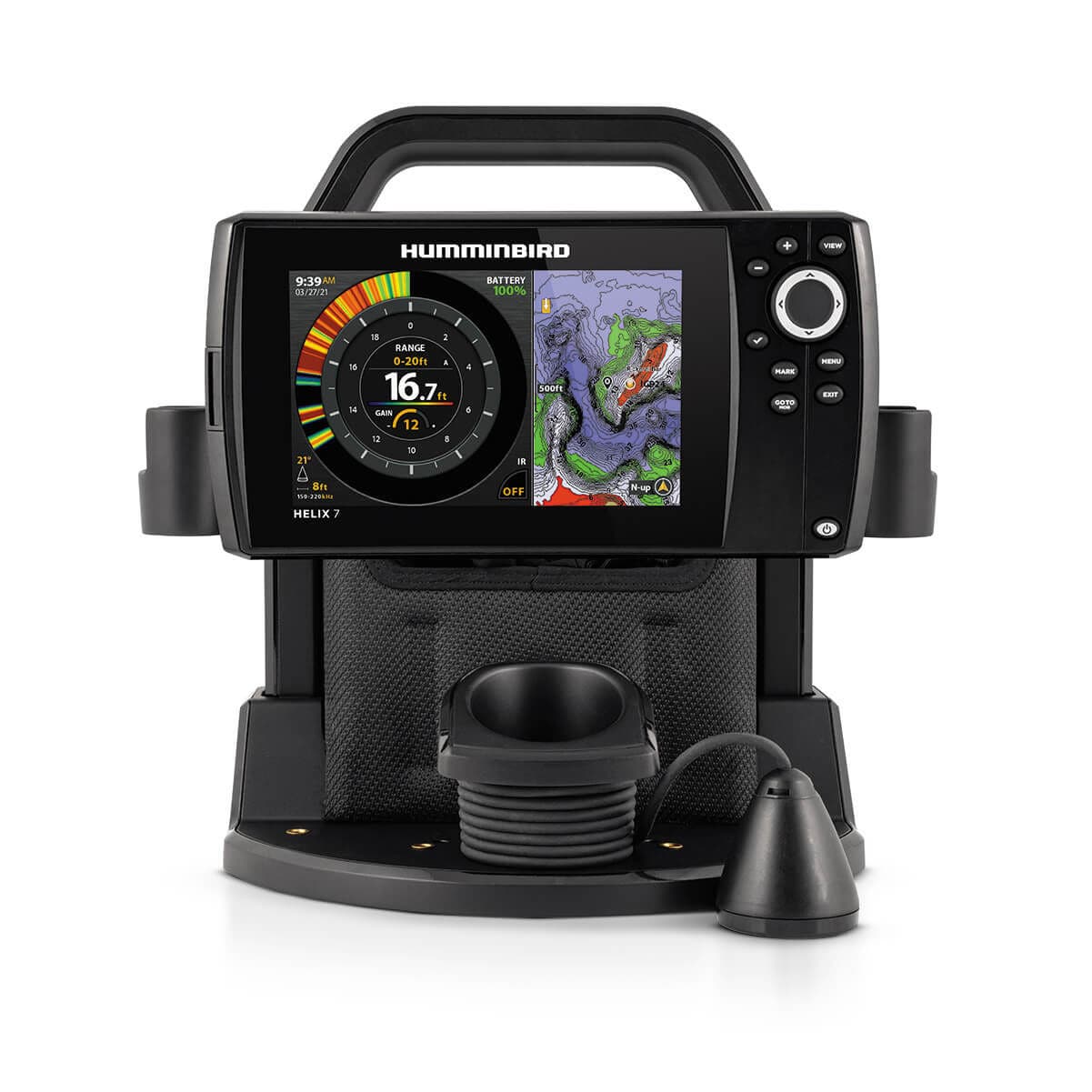 Sondeur De P Che Pour Bateau Ice Helix Gps G Humminbird Sous