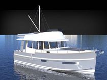 Trawler in-bord / coque semi-planante /...
