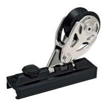 Chariot d'écoute de génois / à piston