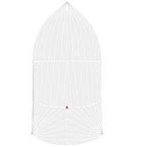 Spinnaker symétrique / pour voilier de croisière...