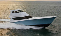 bateau de p&ecirc;che sportive : motor-yacht de luxe &agrave; fly GT 63 EFB Hatteras Yachts