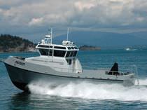 bateau de service offshore : bateau de support pour la plong&eacute;e 47' DIVE SUPPORT VESSEL Rozema Boats Works