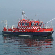 bateau pompier (en aluminium) VIGILES ALN 025 Alnmaritec