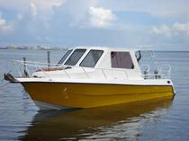 bateau &agrave; moteur : bateau de travail polyvalent  Industria Hidrodinamica SA de CV