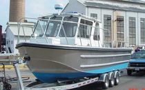 bateau &agrave; moteur : bateau de travail polyvalent (en aluminium) CS 24'-36' Tuff boat