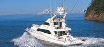 bateau de p&ecirc;che sportive : motor-yacht de luxe &agrave; fly MARY P 88' SPORT Queenship