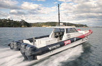 bateau offshore : bateau pneumatique semi-rigide (hors-bord, catamaran) CATALYST45 Salthouse Boatbuilders