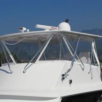 bimini-top rigide pour bateaux (sur mesure) HALF TOWER Fantin Paolo