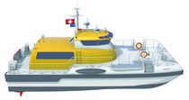 catamaran &agrave; moteur : bateau de travail polyvalent CARBOCAT MPV 18 Fintry Marine Design AG