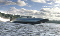 catamaran &agrave; moteur : bateau offshore (hors-bord, bi-moteur) ELLIPS 35 - 8 PAX Paritetboat