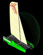 catamaran de course-croisi&egrave;re (voilier) CAT 23 Veuliah Yachts