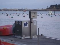 centrale de vidange pour bateau (pompe p&eacute;ristaltique) Station de pompage eaux noires et grises CEI