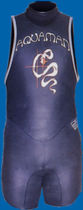 combinaison n&eacute;opr&egrave;ne sans manches de cano&euml; et kayak WAF-001 Zacki Surf und Sport Wetiz