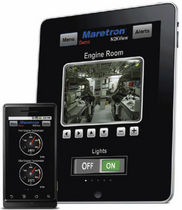 logiciel pour syst&egrave;mes de contr&ocirc;le et d'alarme pour bateaux (pour smartphone) N2KView Mobile Maretron