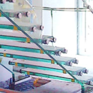 mobilier pour yachts : escalier  Yachtglass GmbH & Co. KG
