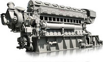 moteur diesel semi-rapide auxiliaire pour navires (2 temps, pistons oppos&eacute;s, avec turbo) 38 8 1/8 : 1506 -> 3165 KWE Fairbanks Morse