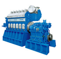 moteur diesel semi-rapide de propulsion pour navires (4 temps, en ligne) 6DKM-26 (1618 kWm @ 750 rpm) Daihatsu Diesel Pro