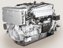 moteur marin professionnel : in-bord diesel 300 - 500 cv (injection directe, turbo) S60-1A (350 -> 500 HP @ 1800 RPM) MTU Friedrichshafen