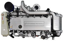 moteur marin professionnel : in-bord diesel 300 - 500 cv (injection directe, turbo &agrave; g&eacute;om&eacute;trie variable) H380 (380 HP @ 1800 PM) Hyundai Seasall France
