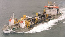 navire sp&eacute;cial : drague suceuse porteuse &agrave; &eacute;linde tra&icirc;nante NB1030 - 33.500 DWT Shipyard DeHoop