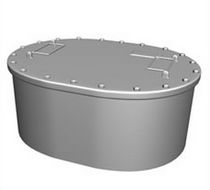 panneau de pont ovale pour navires  Microplasma SRL
