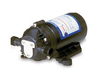 pompe &eacute;lectrique &agrave; membrane pour bateaux (circulation de fluide r&eacute;frig&eacute;rant) (12 V / 1.9 LPM) Shurflo