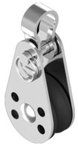 poulie simple &agrave; anneau pour d&eacute;riveur M 8391 Wasi Maritim
