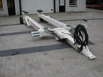 remorque de manutention et de mise &agrave; l'eau de bateau (mise &agrave; l'eau hydraulique) SW10 | 10T Hydrotrans