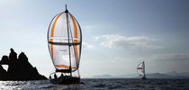 voile de course-croisi&egrave;re : spinnaker (type parasail) PARASAIL ISTEC