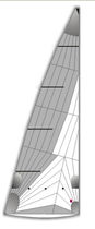 voile de r&eacute;gate : grand-voile (en kevlar&reg;)  Scott Sails