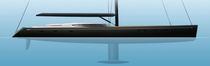 voilier de course-croisi&egrave;re (coque et gr&eacute;ement en carbone, sailing-yacht) SHIPMAN 100 Shipman