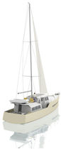 voilier mixte de croisi&egrave;re (sailing-yacht) THE HAUTURIER 180 Bernard Shipyard