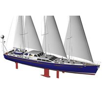 voilier de croisi&egrave;re (en aluminium, &agrave; quille relevable, sailing-yacht) MAYRIK 93 Mayrik Yacht Design