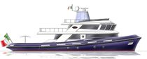 yacht de luxe : motor-yacht trawler NAVETTA Alcatraz Marine
