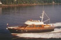yacht de luxe : motor-yacht trawler &agrave; fly 61' Wilbur