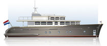 yacht de luxe : motor-yacht trawler (en aluminium) 24 GENTLEMEN'S  Van Dam Nordia