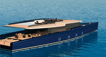 yacht de luxe : super-yacht &agrave; fly ELEMENTAL CNB B&eacute;n&eacute;teau