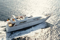 yacht de luxe : super-yacht &agrave; fly TIMELESS Vitters
