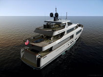 yacht de luxe : super-yacht &agrave; fly (en acier, trois ponts, explorer) 35.5 Fifth Ocean Yachts