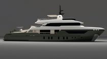yacht de luxe : super-yacht &agrave; fly (en acier, trois ponts, explorer) 42 EXP Sanlorenzo of the Americas LLC&nbsp;