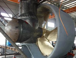 propulseur azimutal / pour navire / électrique / Z-drive