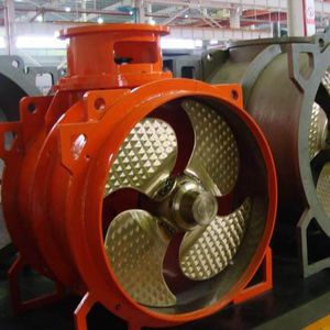 propulseur d'étrave / de poupe / pour navire / électrique