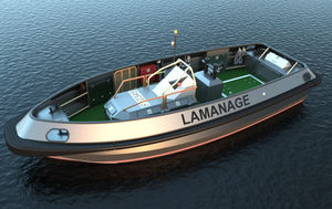 bateau de lamanage / in-bord