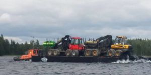 barge de travail