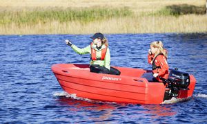 barque hors-bord / open / de pêche sportive / max. 3 personnes