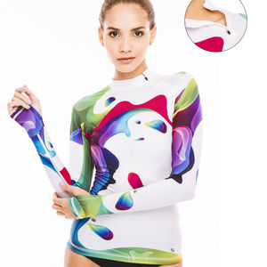 top lycra à manches longues / pour femme