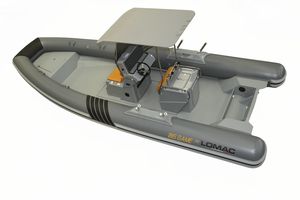 bateau pneumatique hors-bord / semi-rigide" / à console centrale / max. 24 personnes