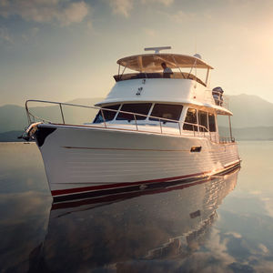 motor-yacht de croisière / traditionnel / à fly / 3 cabines