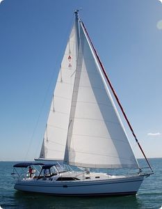 monocoque / de grande croisière / cockpit ouvert / bout-dehors